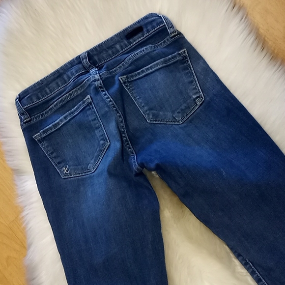 Kut from the Kloth Distressed Skinny Cuffed Jeans-#1388 - Picture 12 of 12